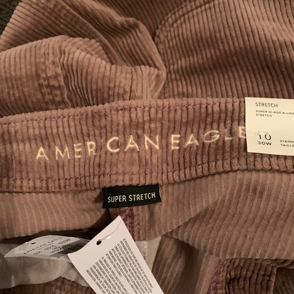 NWT-American Eagle size 10 super high rise a line stretch skirt - Picture 6 of 10